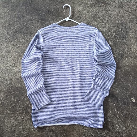 Levi's Made & Crafted Sweater Womens 1 Gray Blue Safari Heavy Knit Long Sleeve - Picture 3 of 11